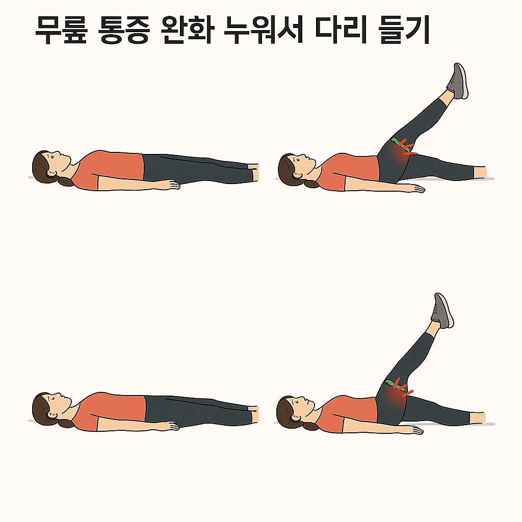 50대 무릎통증 너무아프다.통증을 조금이라도 줄이고싶다