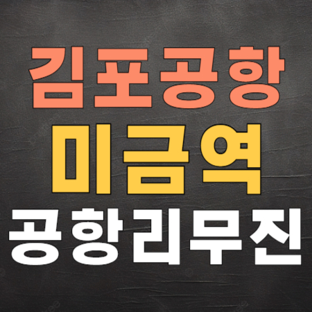 김포공항 리무진 버스 - 미금역