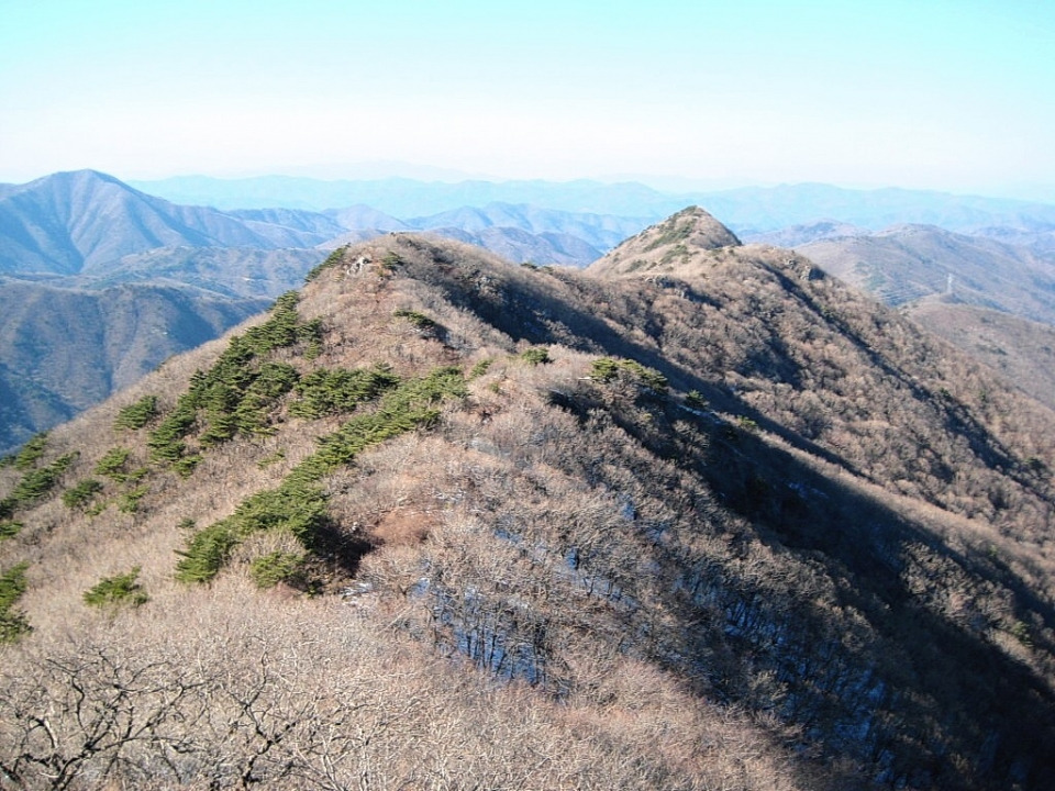 광양 백운산 대표 등산코스 및 등산지도