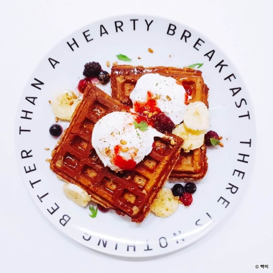 다이어트 프로틴 와플 만들기 고단백 와플 반죽 레시피