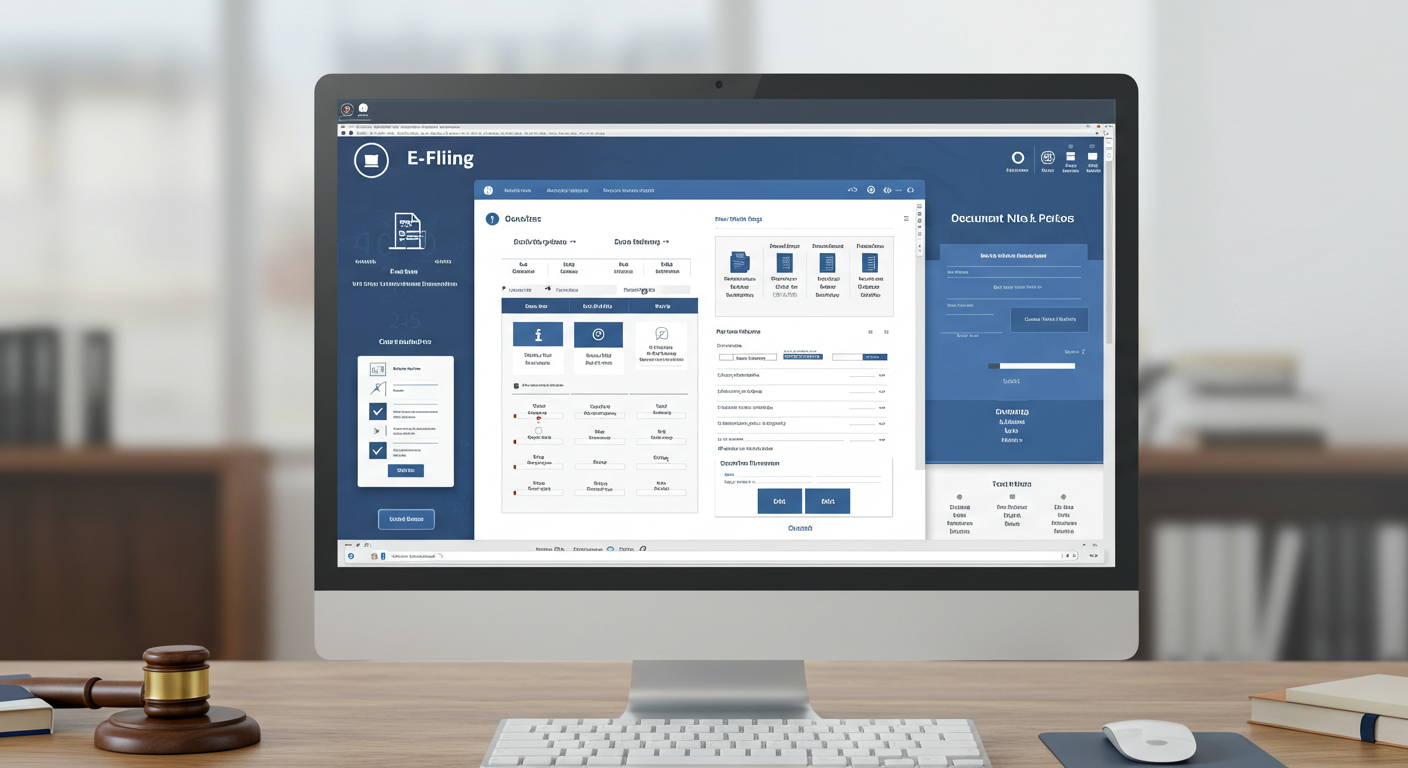 전자소송 시스템에서 보정서 제출하는 방법