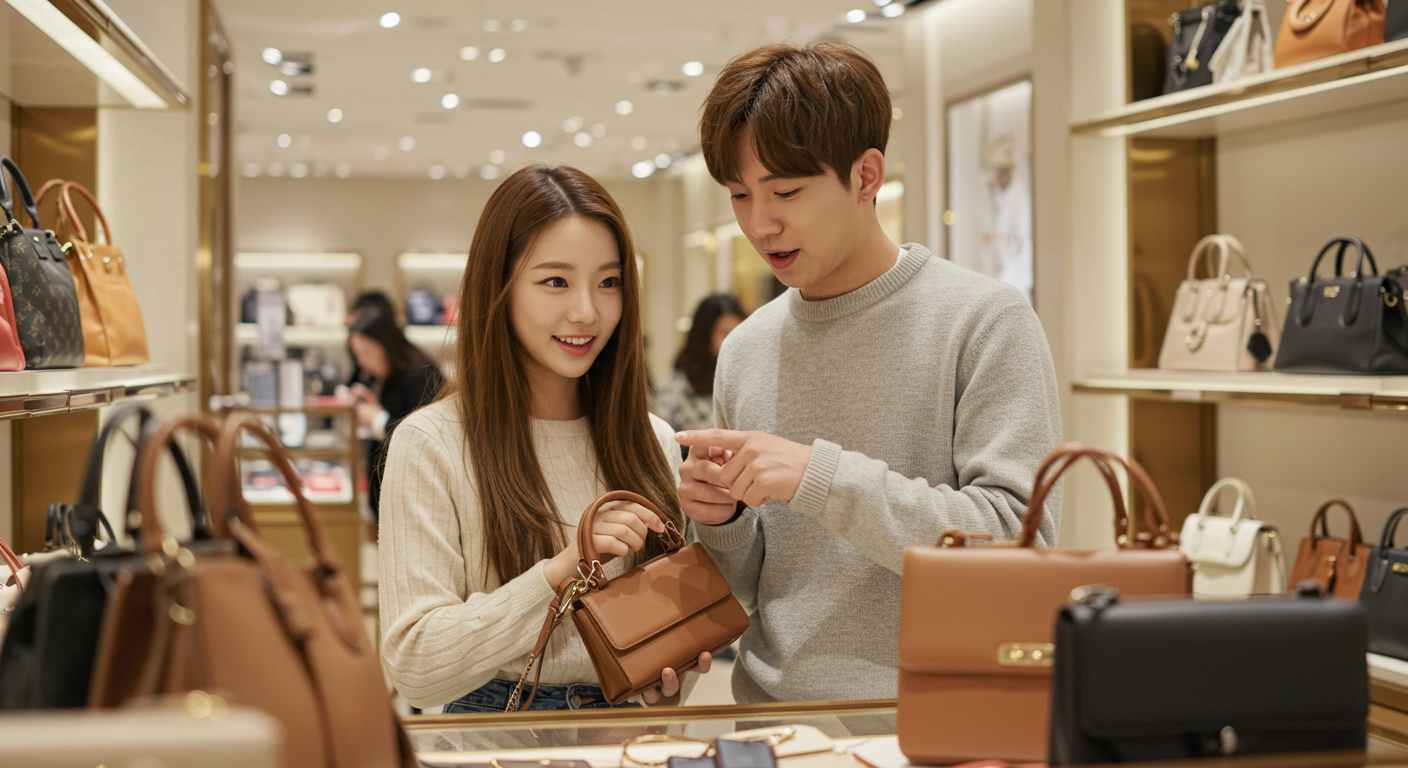 연령별 남성가방