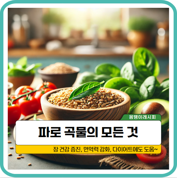 파로 곡물 효능 총정리: 건강한 생활을 위한 완벽한 선택