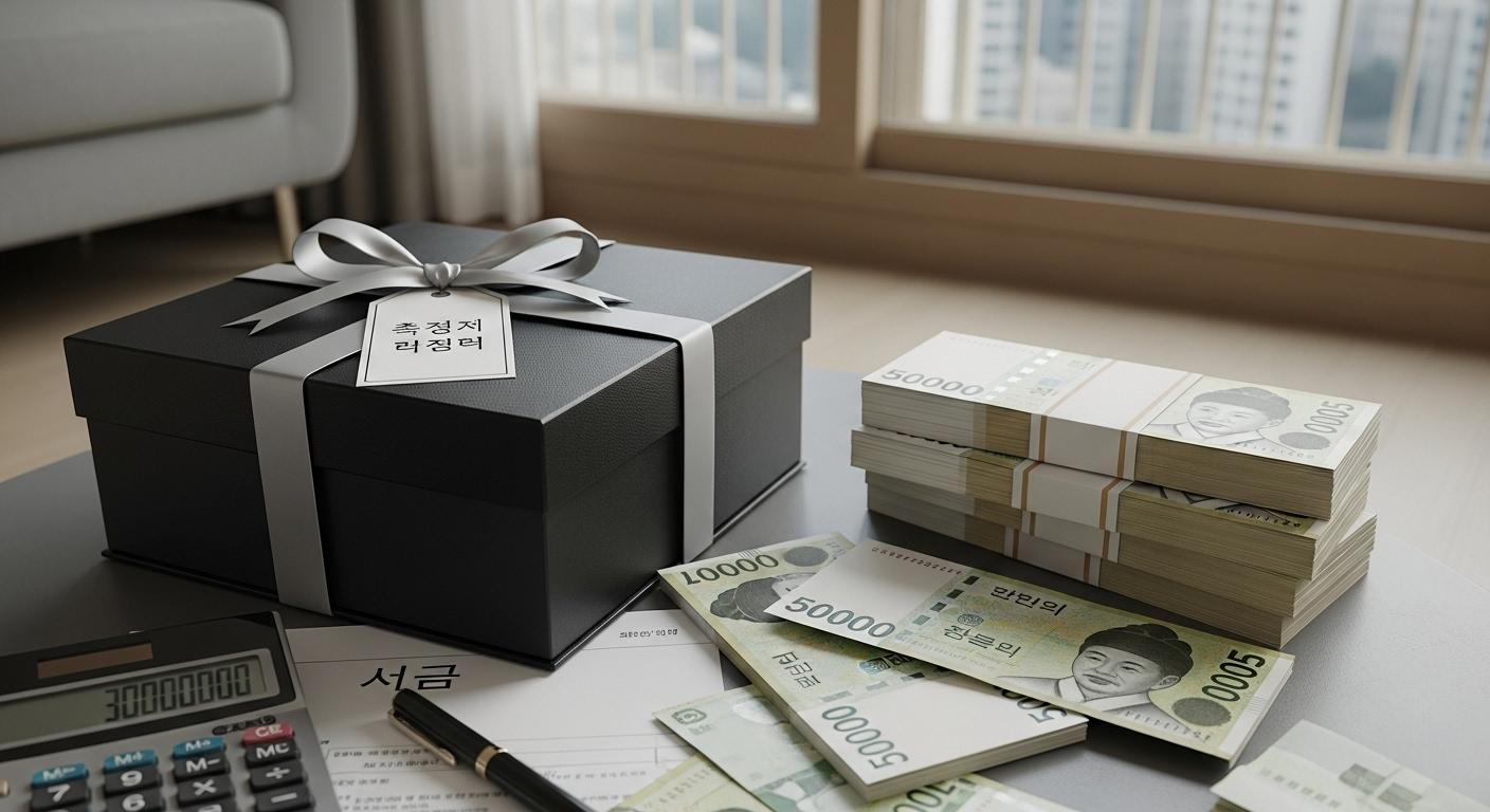 3억 아파트 증여세