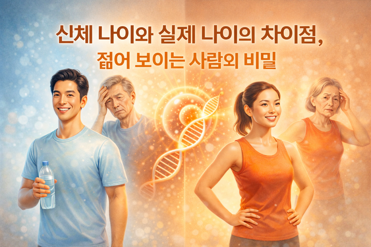 신체 나이와 실제 나이의 차이점