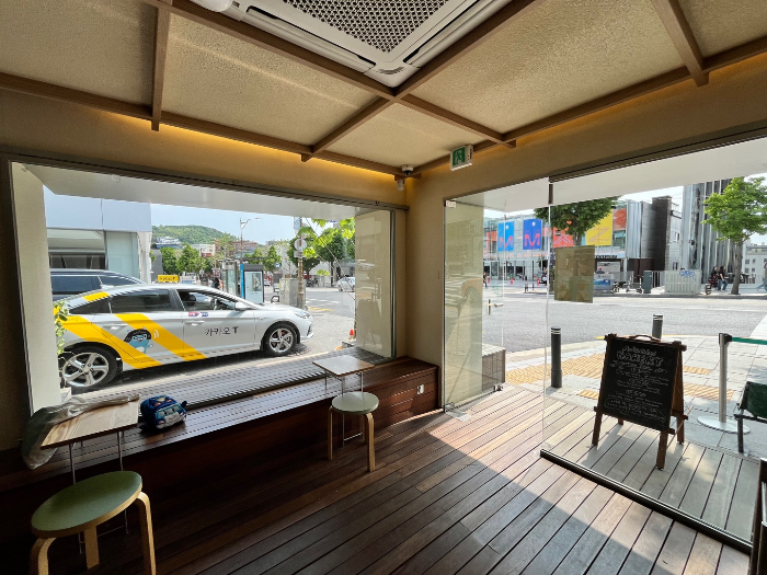 시원한 내부 공간