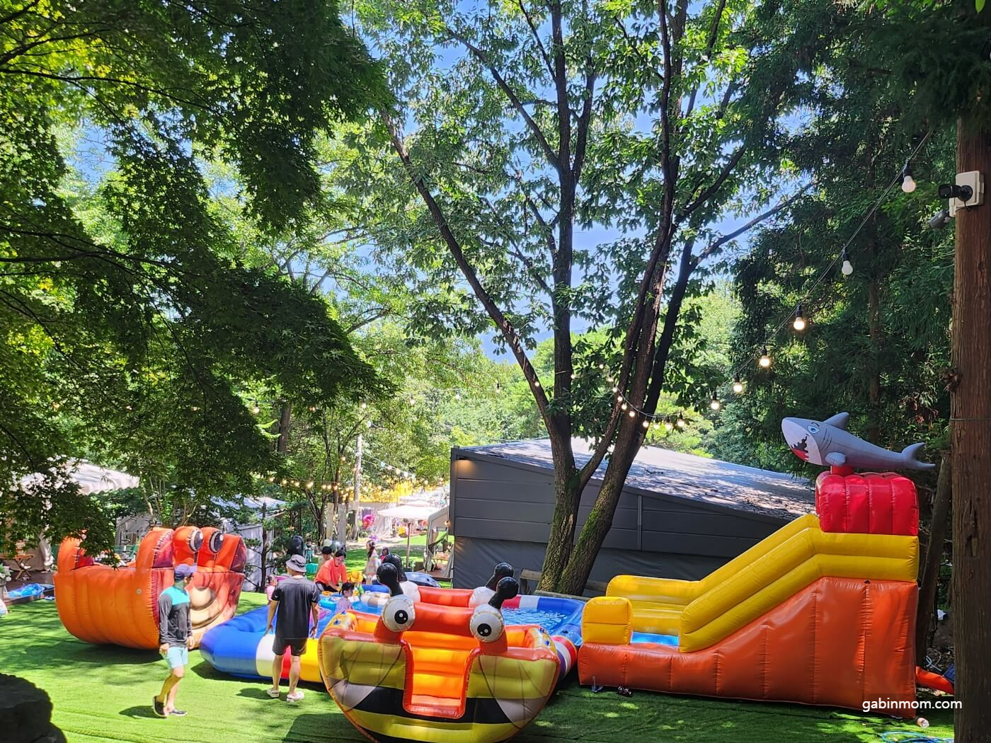 [당일캠핑/친구모임/가족모임] 양산 캠키즈 여름시즌 버블파티 찐후기와 예약 시 가장 별로인 자리 정보 및 필수 준비물 확인