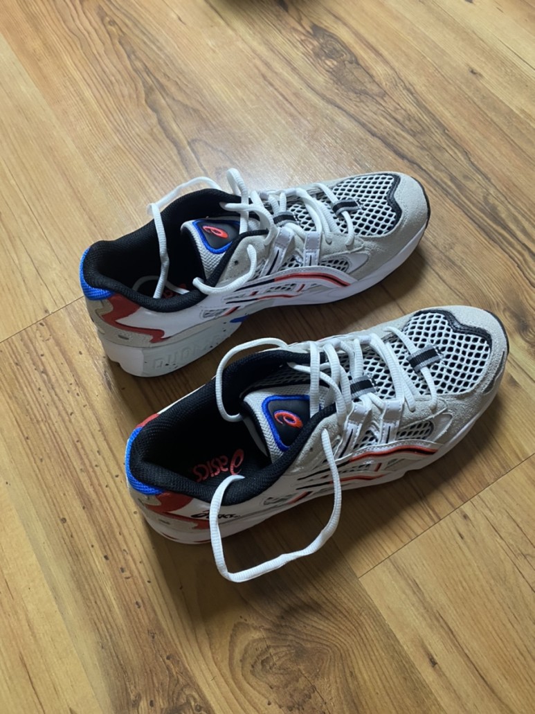 아식스 젤 카야노 5 OG - 화이트:핑크 / 1021A189-100