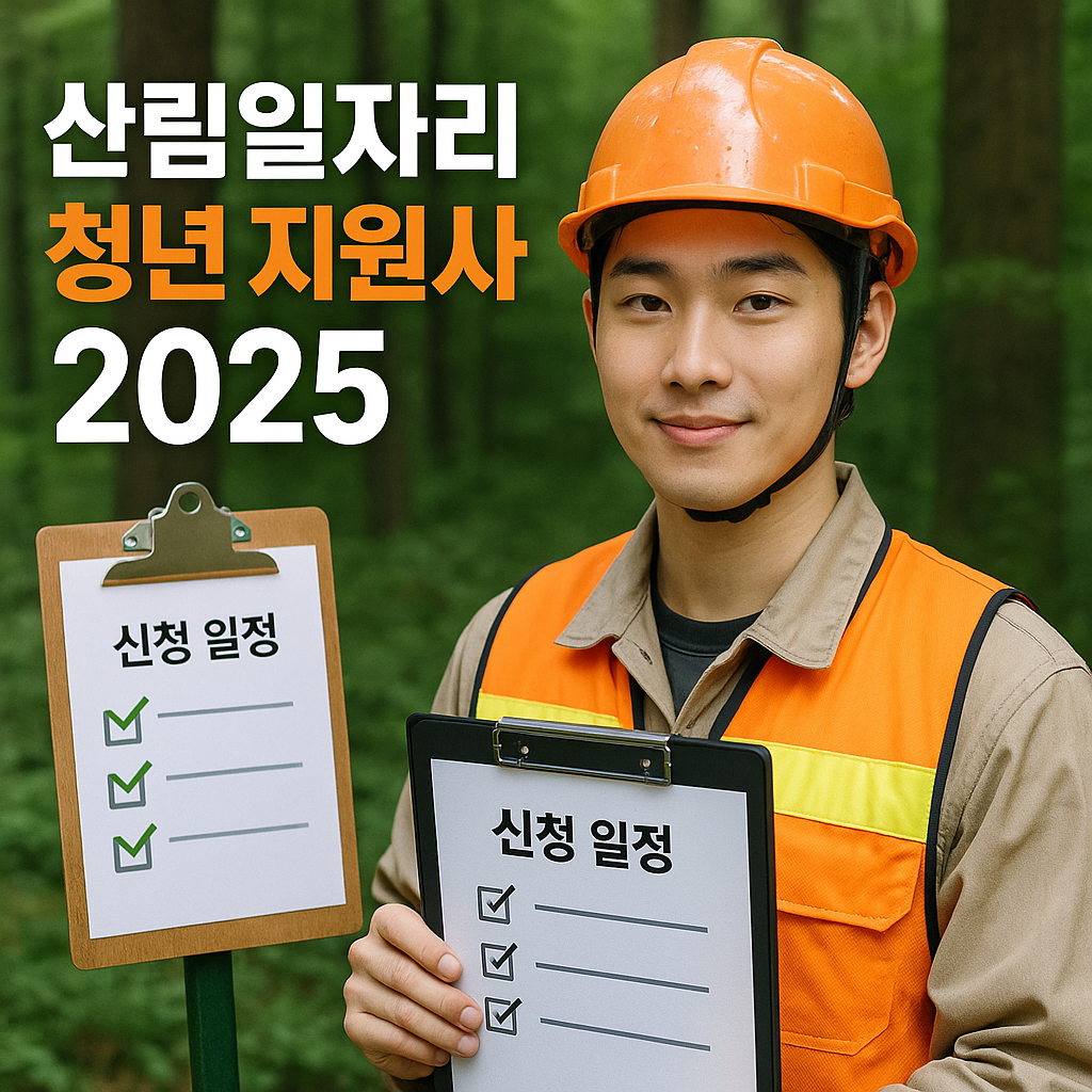 산림일자리 청년 지원사업 2025 | 참여 대상·신청 일정·지원금 활용법