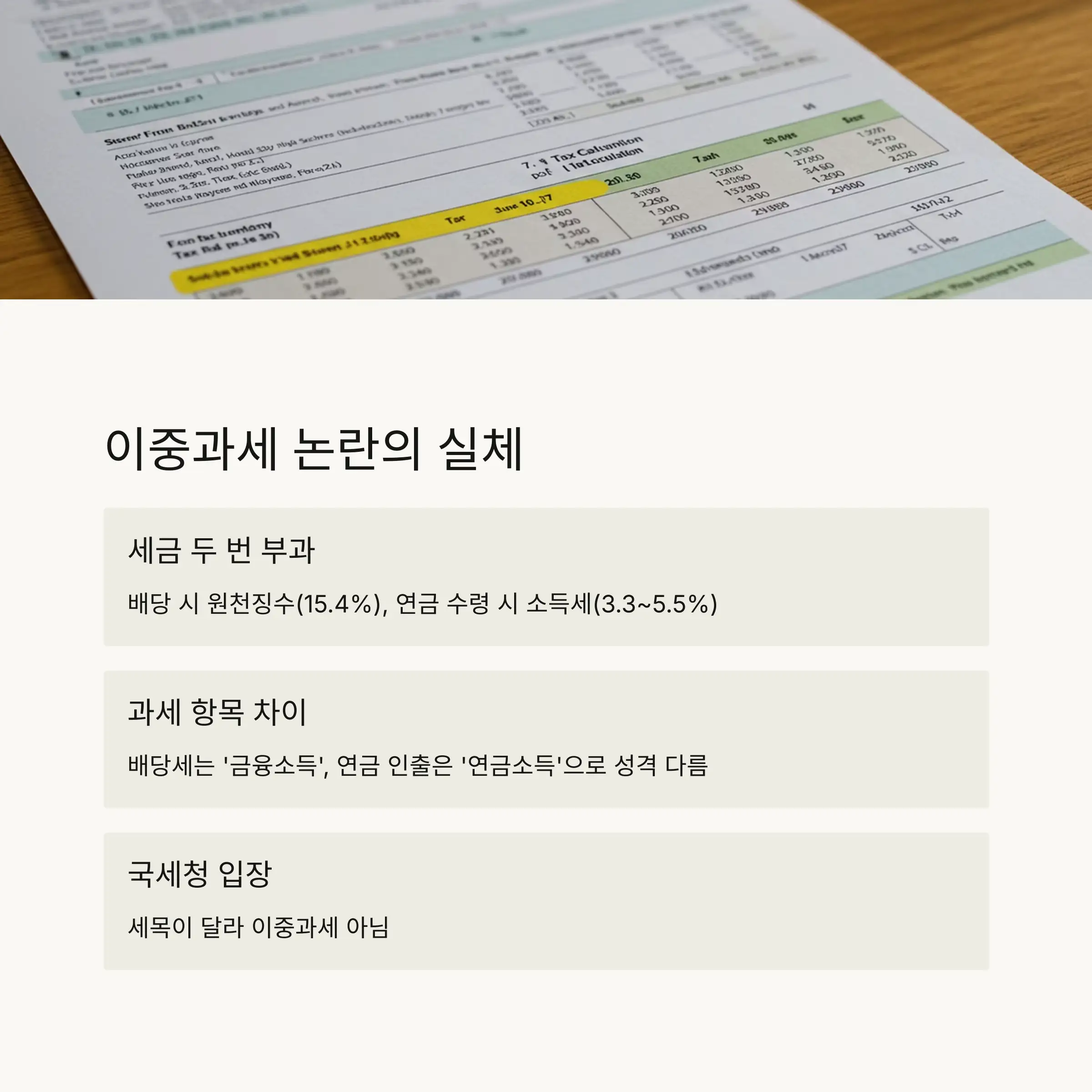 IRP 수령 시 과세구조 이해하기 📊