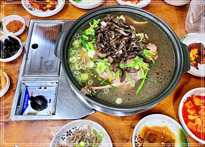 울산 남구 맛집 갯방풍 능이 백숙