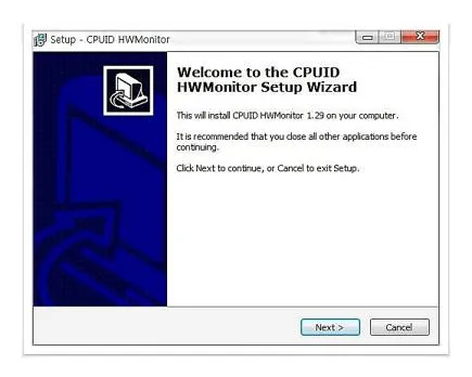 cpu 온도측정