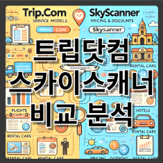 트립닷컴 vs 스카이스캐너 비교 분석