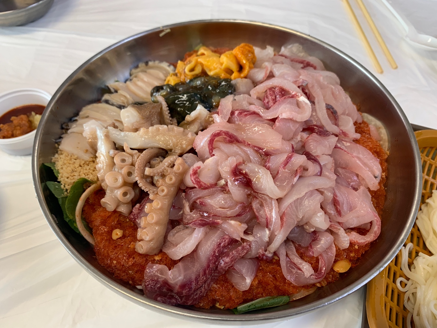 황제 물회