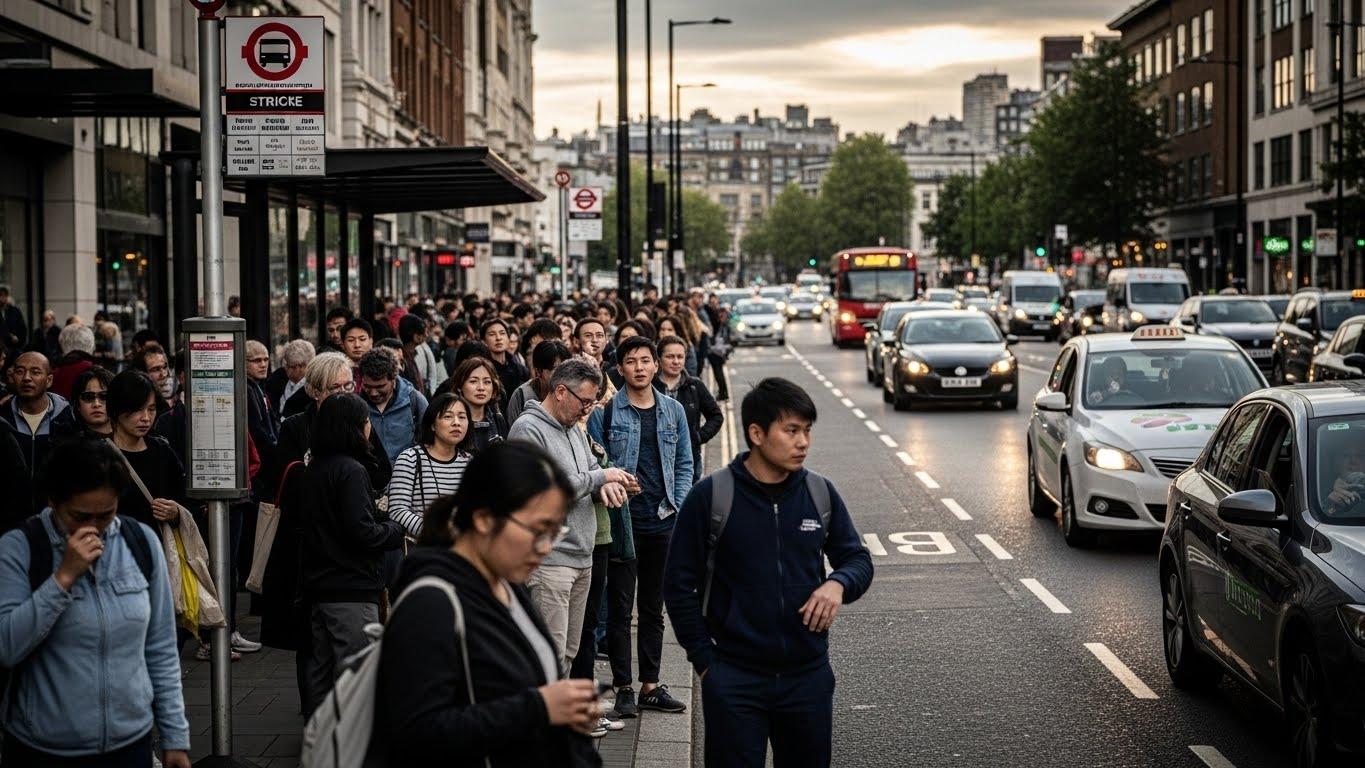 버스 파업 기간