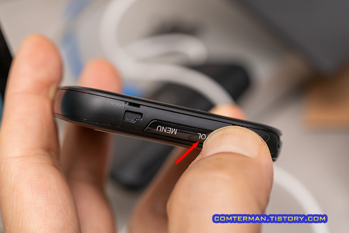 AP500R 하이패스 자가 발급 모드 버튼