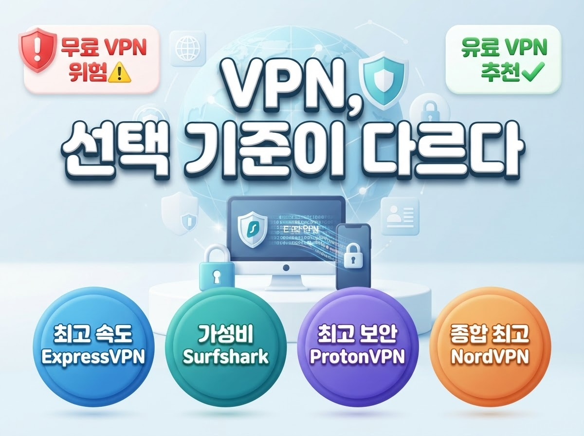 VPN추천, 장단점 비교