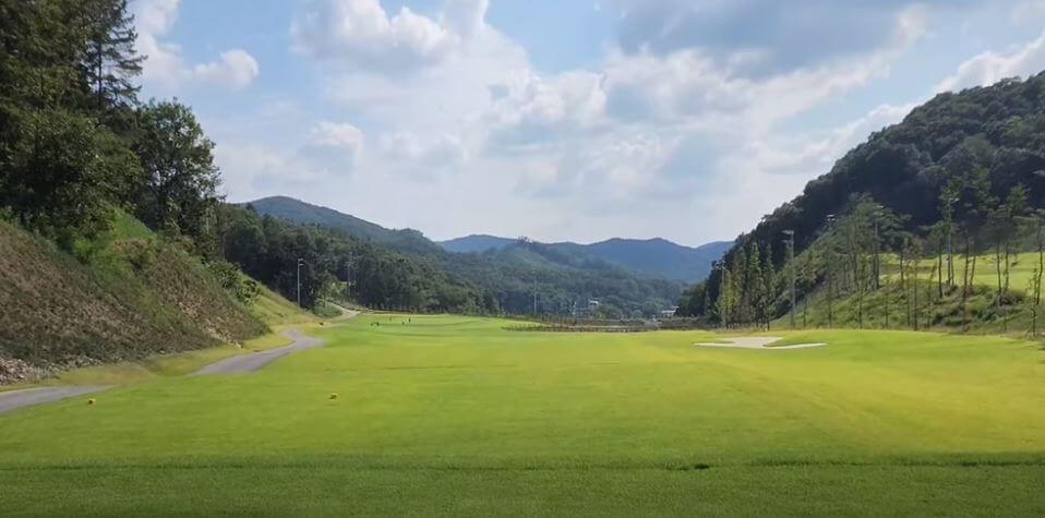 모나크CC 마운틴코스 6번홀 사진