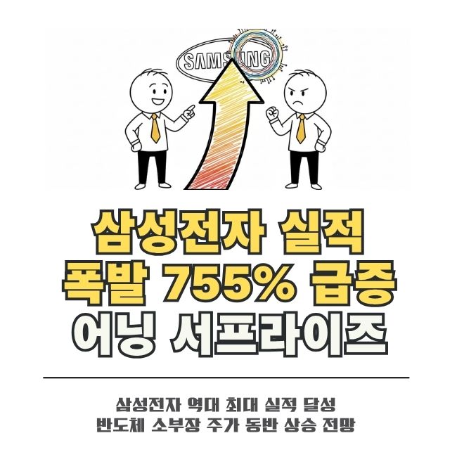 삼성전자 역대급 영업이익과 반도체 소부장 전망