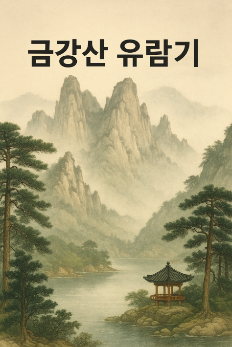 금강산의 평화로운 풍경