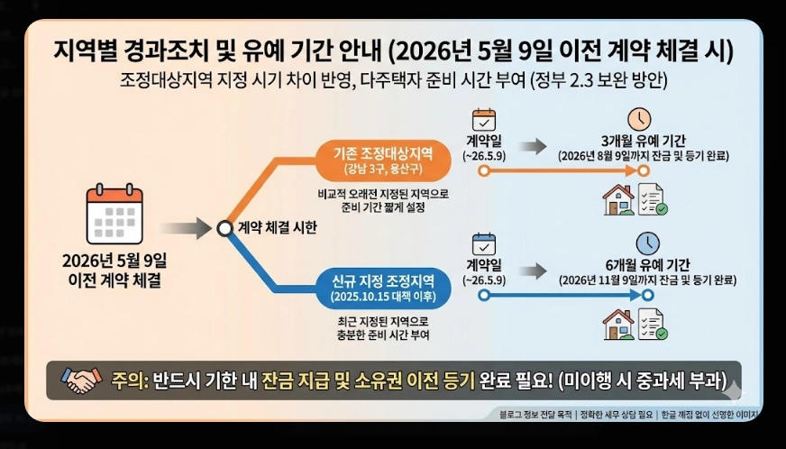 다주택자 양도세 중과 폐지 시기 [5월 9일 확정] 2026년 대응 전략 3가지 및 세금 부담 분석