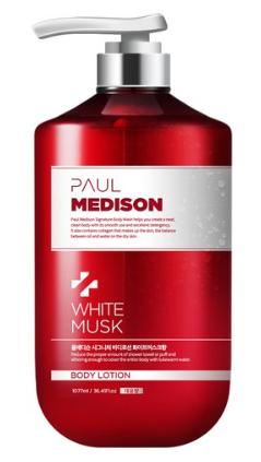 폴메디슨 시그니처 대용량 퍼퓸 바디로션 화이트머스크향, 1077ml, 1개