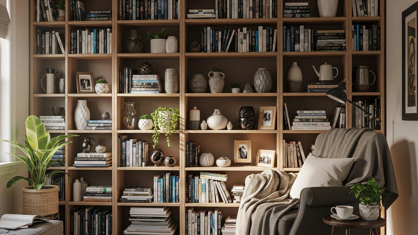 인테리어 책꽂이