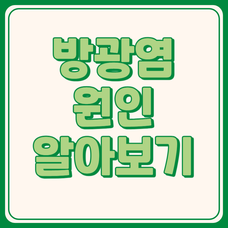 방광염 원인