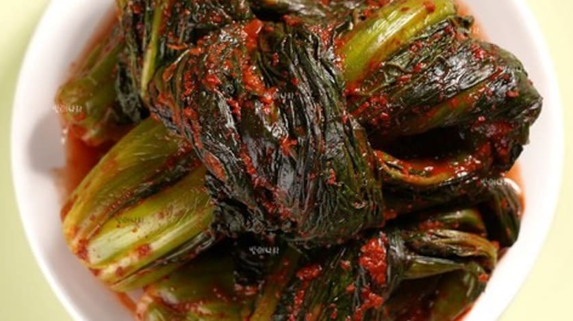 갓김치 효능의 갓김치2