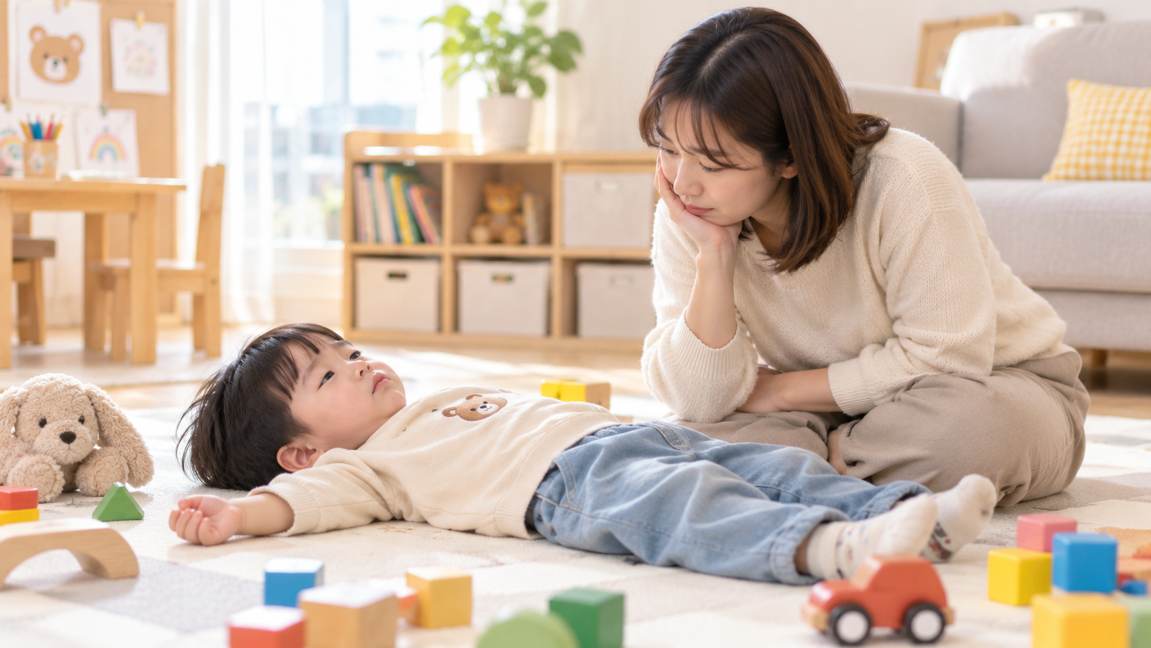자꾸-드러눕는-아이-대처방법을-알아봅니다.