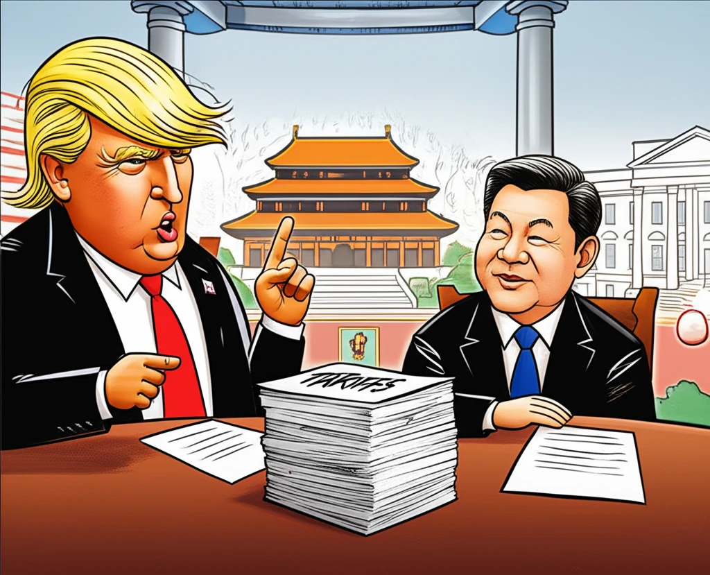 미중 무역 전쟁, 2024 주식 시장