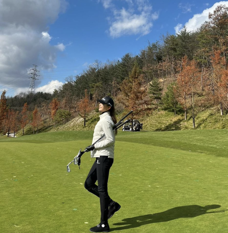 '골프에 반하다' 문정현 프로 미녀골퍼