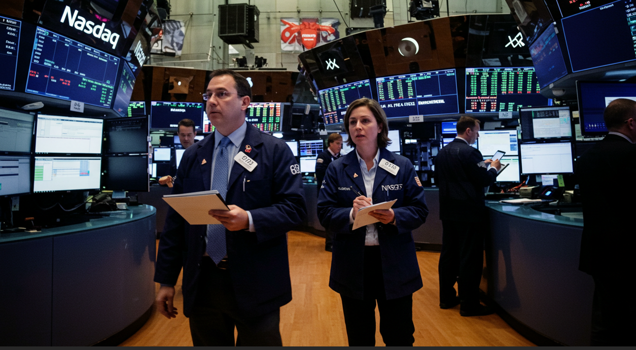 나스닥 딜러 매매 이미지