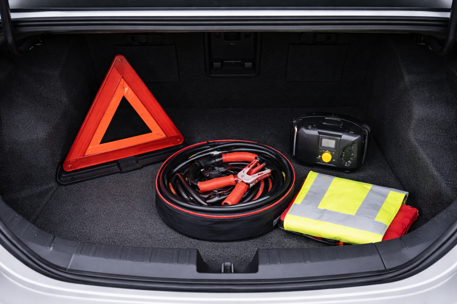 차 트렁크에 실어두면 좋은 차량용 필수 물품