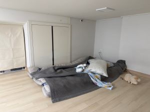 슬로우베드 매트리스 사용 전 사용했던 토퍼