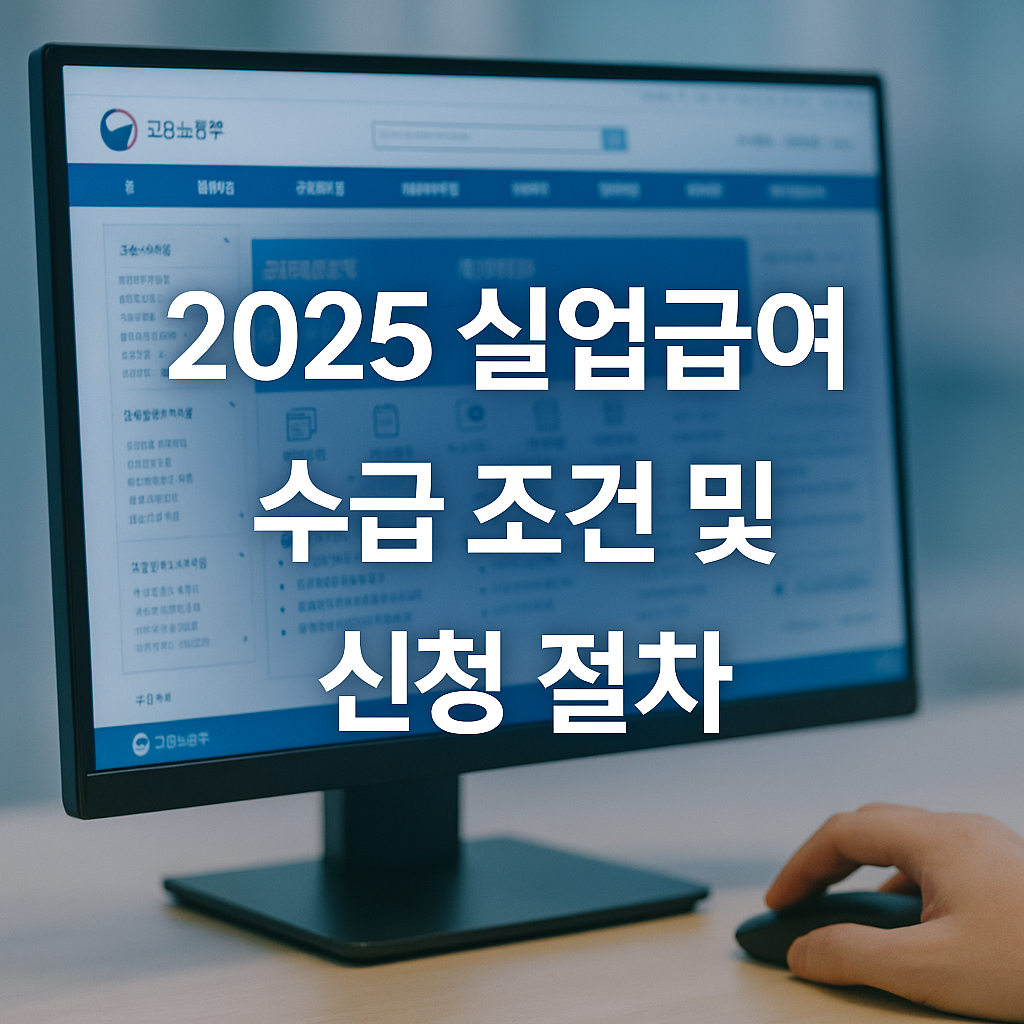 실업급여 조건 신청