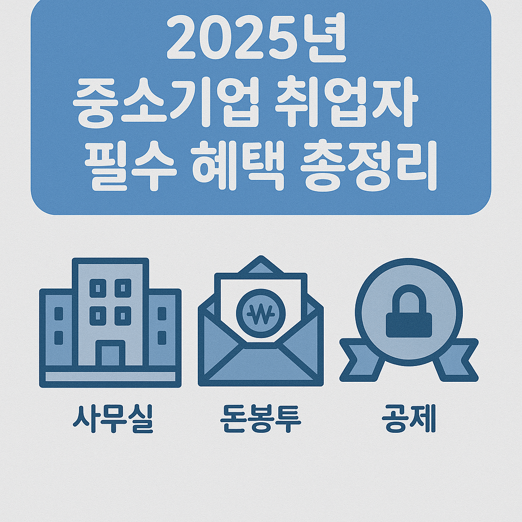 한국 중소기업 취업자에게 꼭 필요한 ‘취업지원 제도’ 총정리 (2025년 최신)