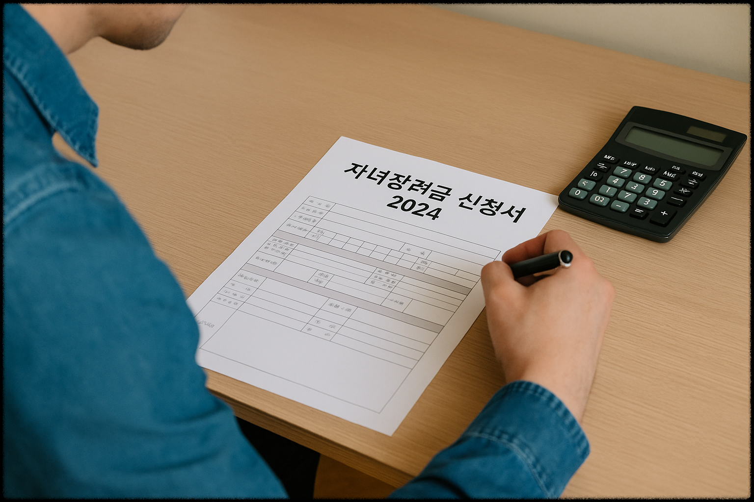 근로자녀장려금 신청 방법