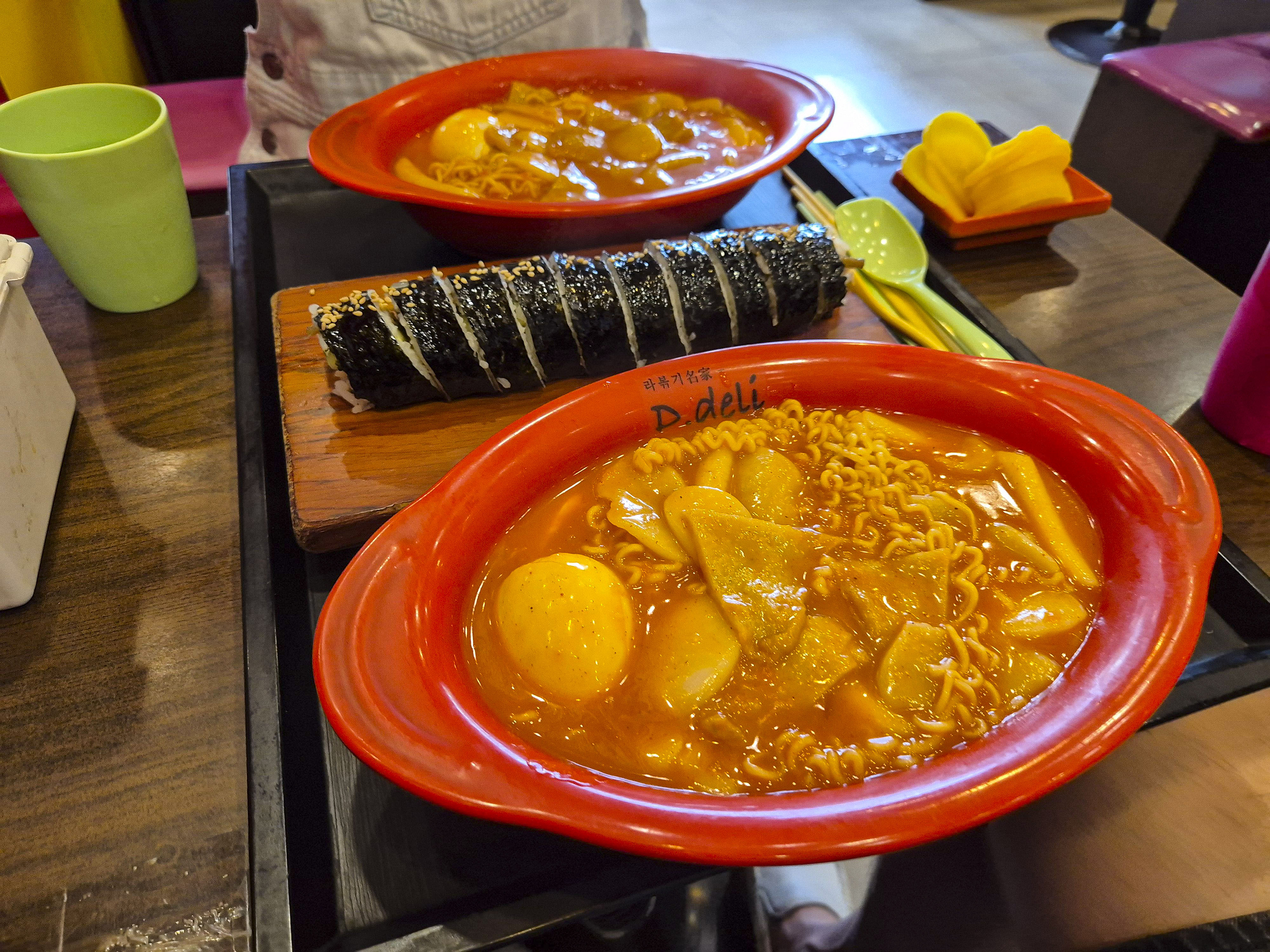 부천 상동 맛집 디델리의 라볶이와 김밥