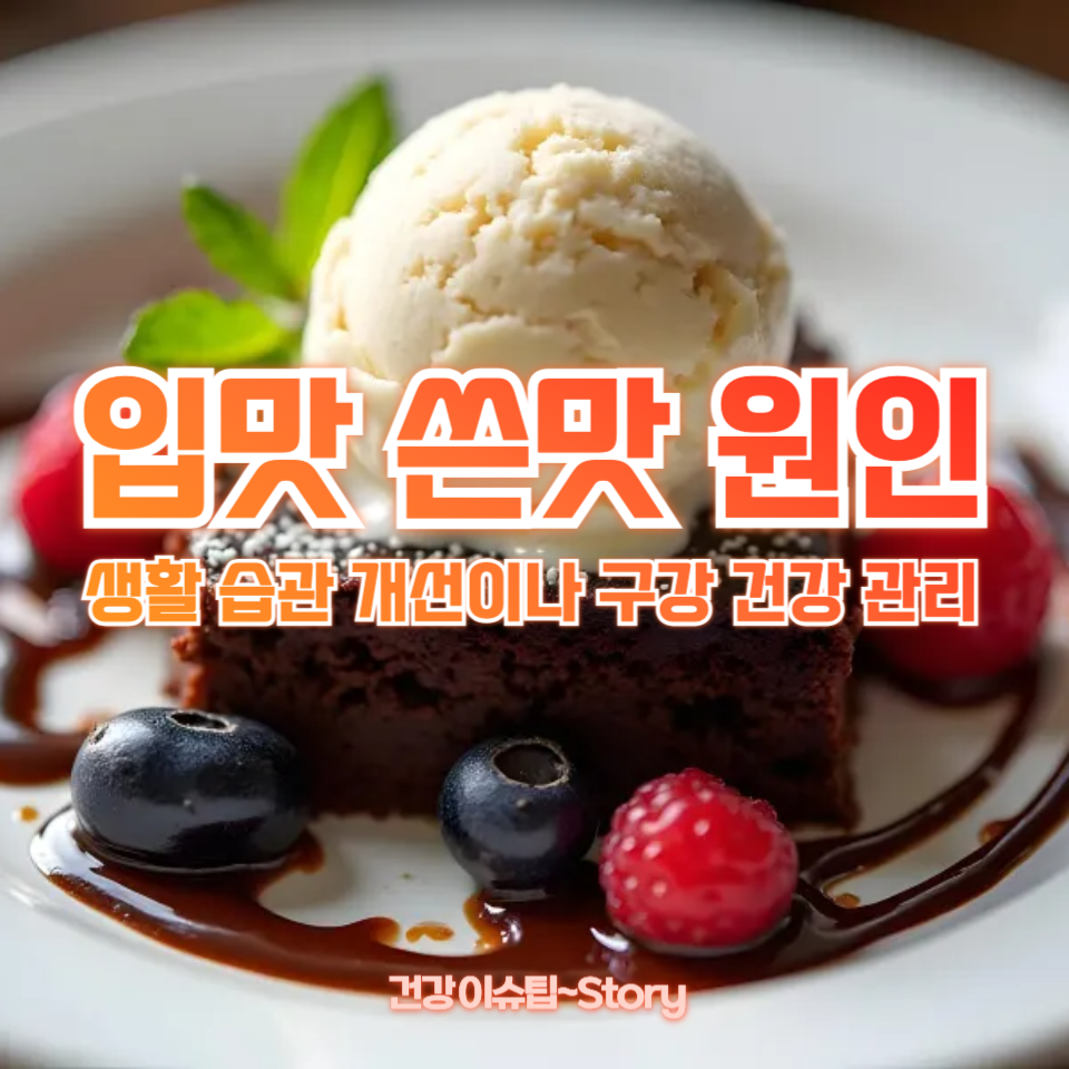 입맛 쓴맛 원인