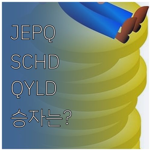JEPQ SCHD QYLD 월배당 E..