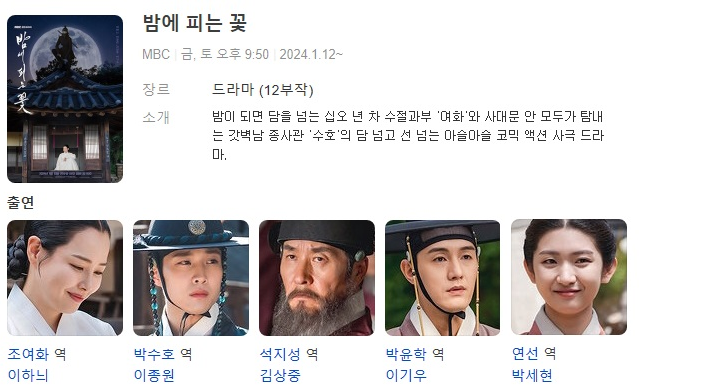 밤에 피는 꽃 12회