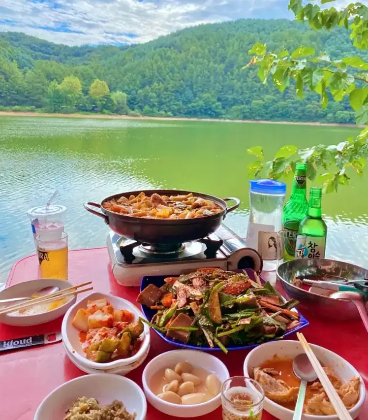 식객 허영만 백반기행 163회 김민정 편 닭볶음탕 닭도리탕 닭백숙 한방 오리백숙 김치전 파주 애룡저수지 서울근교 맛집 소개
