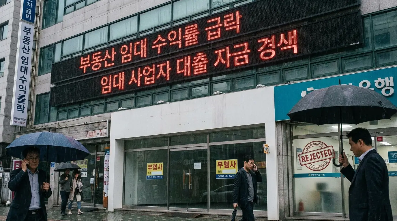 부동산 임대 수익률 하락과 임대 사업자 대출 자금 경색 현실