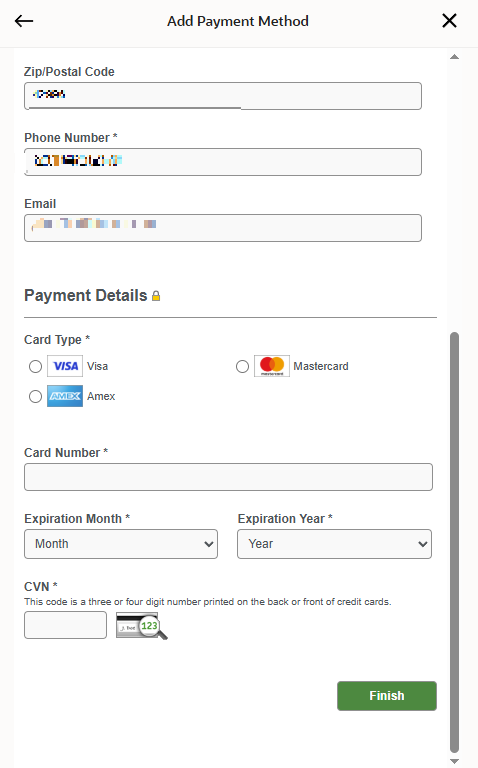 (*) 표시된 칸은 모두 입력/선택