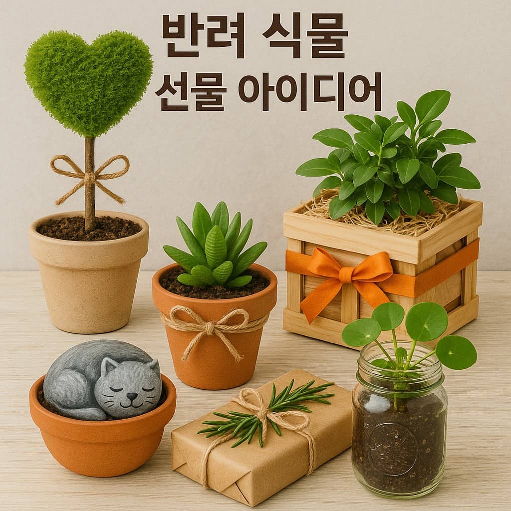 반려 식물 선물 아이디어 총정리! 상황별 추천 리스트