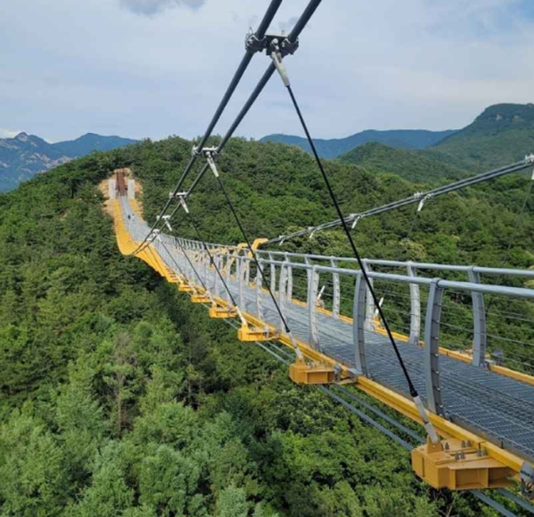봉명산 출렁다리