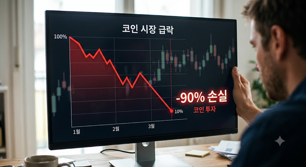 남들 돈 벌 때 난 뭐 했나 코인 투자 10년 차에게 남은 -90%의 냉혹한 성적표