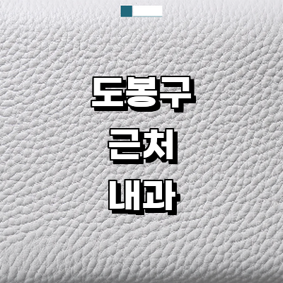 서울 도봉구 내과