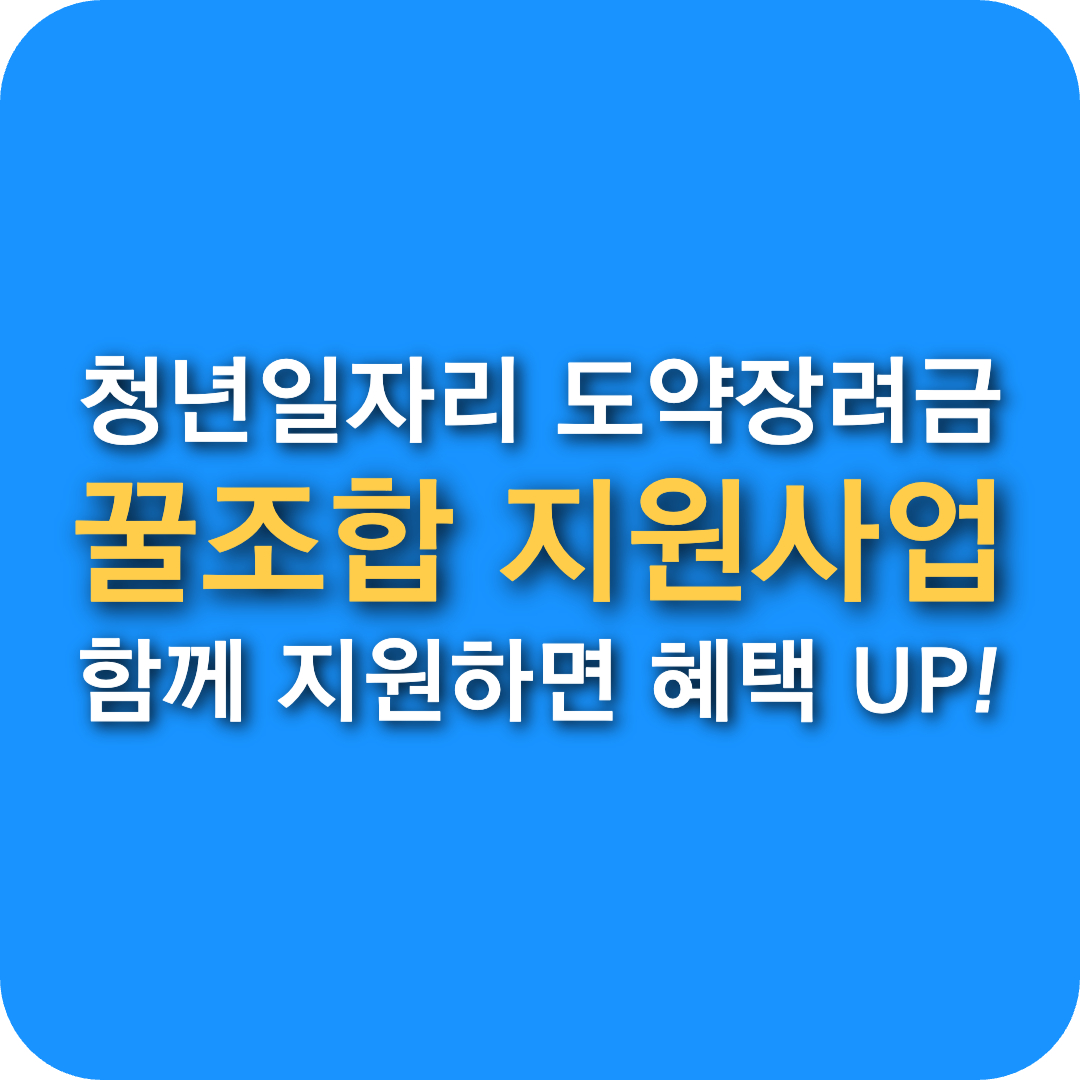 청년과 기업이 함께 활용할 수 있는 추가 지원 제도 소개 (2025년 최신판)